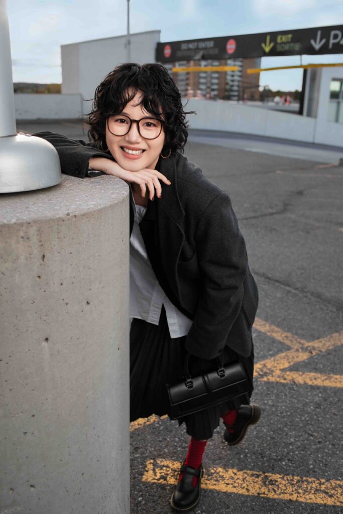 Urban editorial portrait